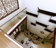 镇江张女士现代中式别墅装修设计――贵中含娇,摄人心魂