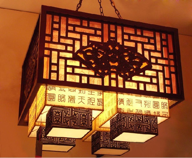 中式装修配什么灯具