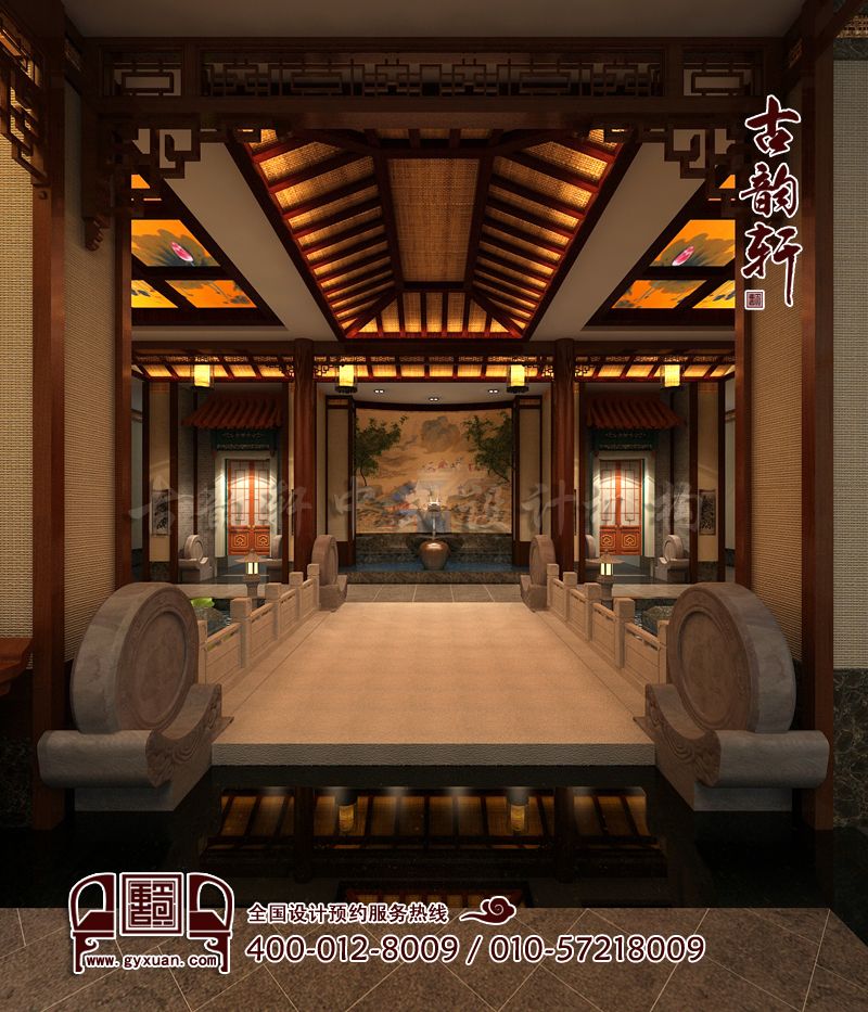会所中式装修