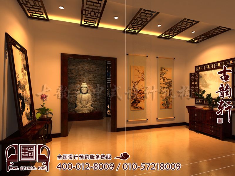 办公室装修效果图-进门处