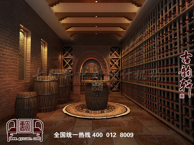 会所收藏室效果图