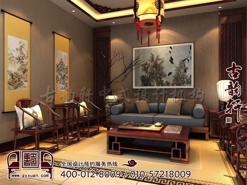 会所茶室设计图片