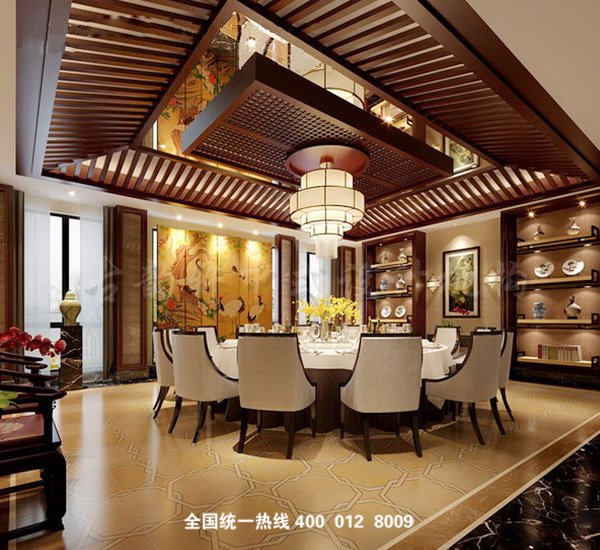 餐厅中式装修效果图