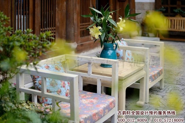 客栈中式装修效果图
