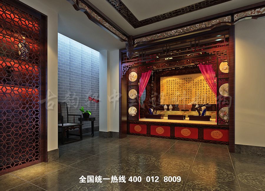 咸阳中式别墅装修设计