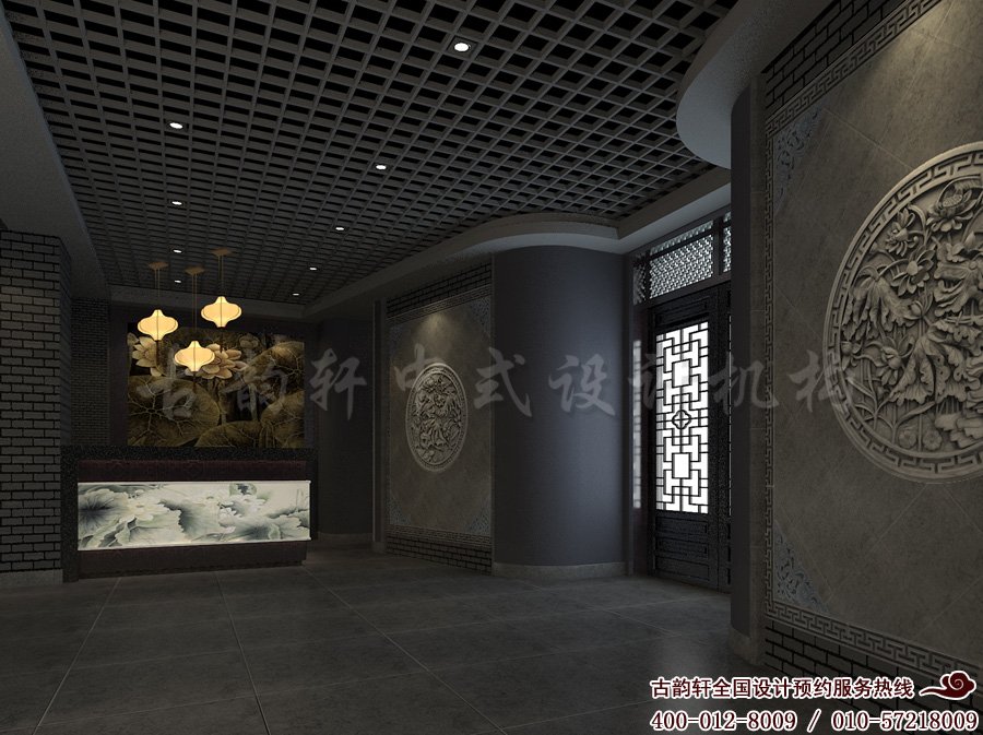 七荷堂北京天雅古玩城玉器店中式装修效果图