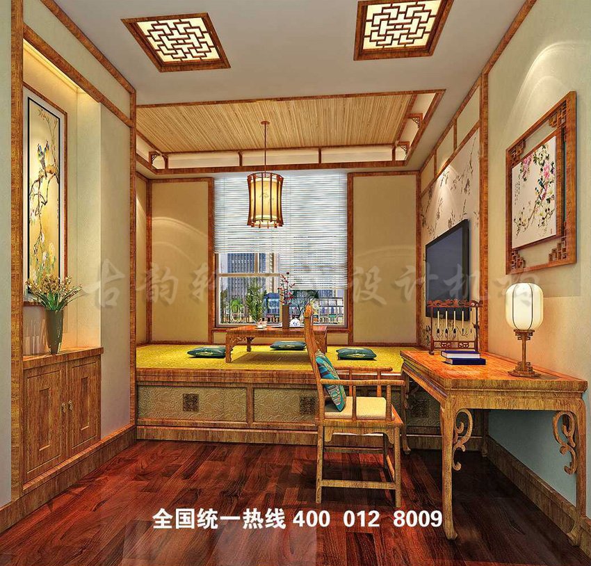 简约中式家装装修效果图
