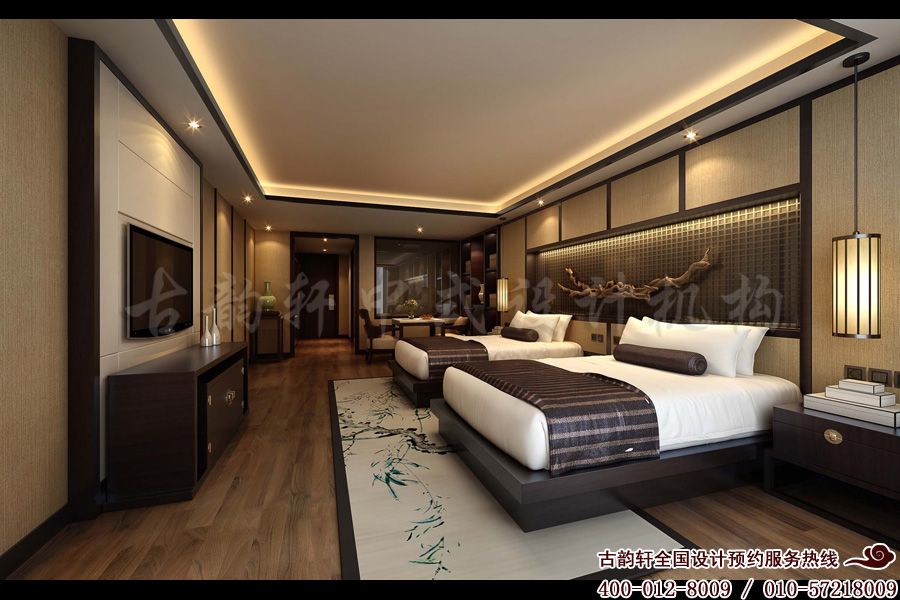 古典中式风格酒店装修效果图