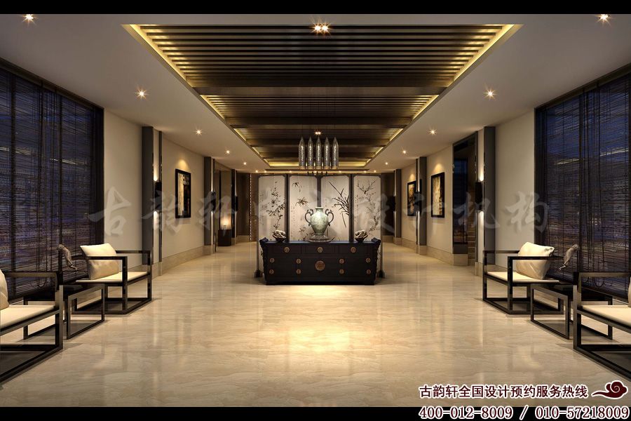 古典中式风格酒店装修效果图