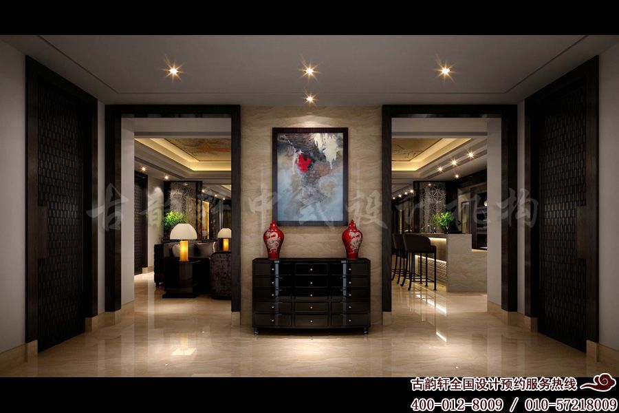古典中式风格酒店装修效果图