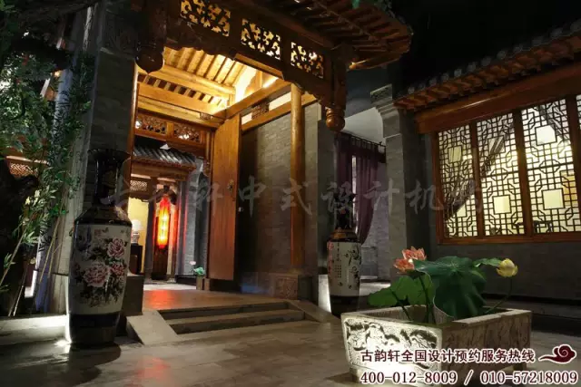 中式门厅设计图